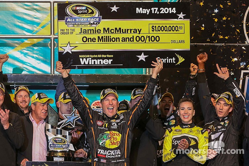NASCAR aumenta la distancia y modifica el proceso de elección para el All-Star 2015