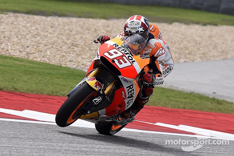 Márquez mantiene una ventaja sobre sus rivales en Austin