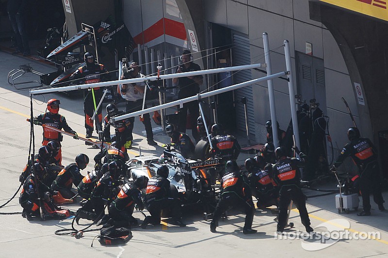 Force India plantea una elección libre de neumáticos