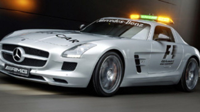 Mercedes SLS AMG safety car 2010 della F1