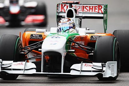 Le due Force India per la prima volta a punti