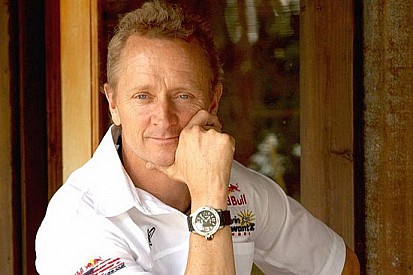 Schwantz al muretto di Honda America ad Indy