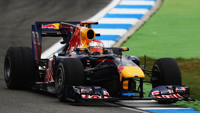 Hockenheim, libere 3: Vettel leader sotto la bandiera