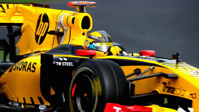 Kubica promuove l'F-duct della Renault