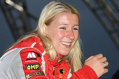 Test con la Conquest per Pippa Mann