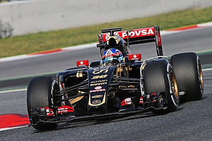 Palmer coloca a Lotus al frente en el final de las pruebas