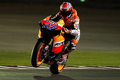 Losail, Libere 2: Stoner in fuga, Rossi sprofonda