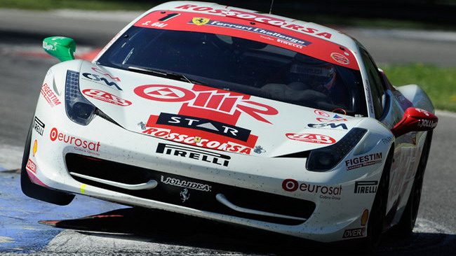 Stefano Gai apre a Monza l'era della 458 Challenge