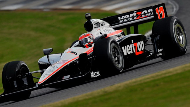 Will Power senza avversari al Barber