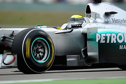 Un problema di consumo ha rallentato Rosberg