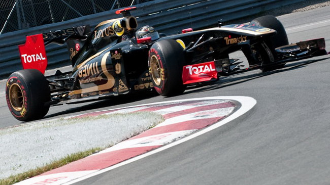 La Lotus Renault presenta l'ala di... gabbiano