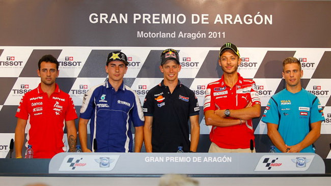 Il duello Stoner-Lorenzo si scalda ad Aragon