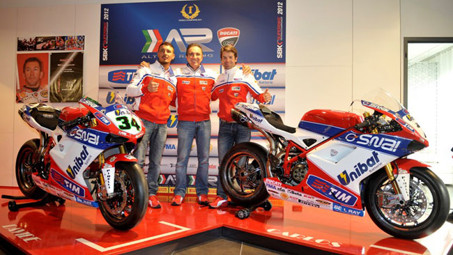 Il Team Althea presenta la sua formazione 2012