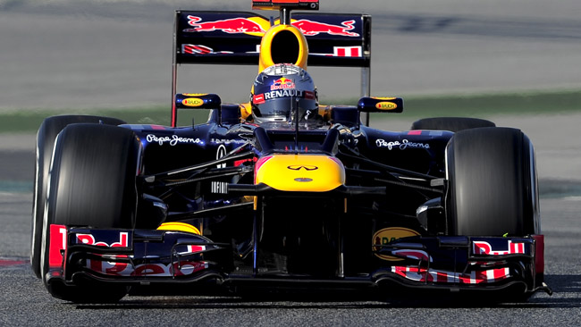 Barcellona, Day 1, Ore 15: Vettel resta al comando