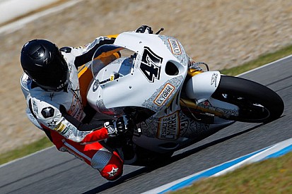 Angel Rodriguez salta su una Bimota a Le Mans