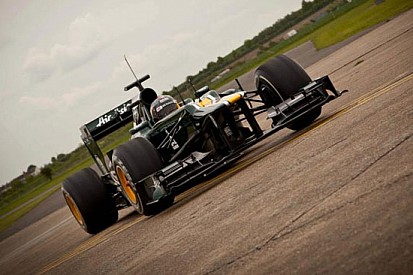 Aero test con Rodolfo Gonzalez per la Caterham