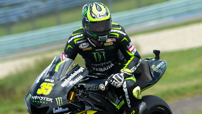 Crutchlow più forte del dolore nelle prime libere