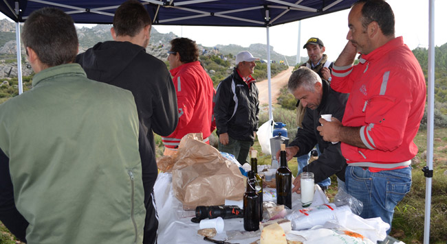 Rally d'Italia, sapori di Sardegna