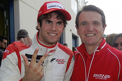 Il team Ghinzani debutta nei test di Barcellona