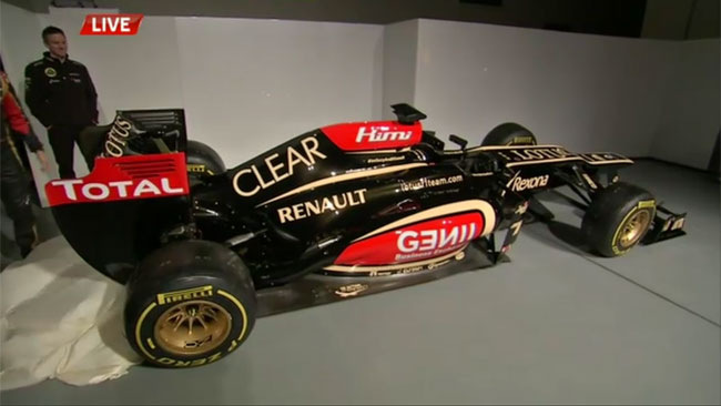 Ecco la prima immagine della Lotus E21