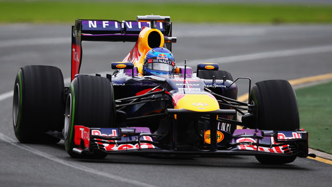 Prima fila tutta Red Bull a Melbourne