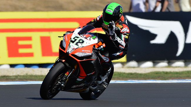 Aragon, Q1: Laverty soffia la pole a Davies in extremis