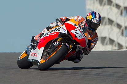Austin, Libere 3: Marquez cade, Pedrosa ne approfitta