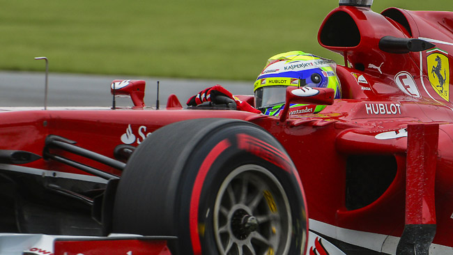 Massa vede la Ferrari F138 adatta a Silverstone
