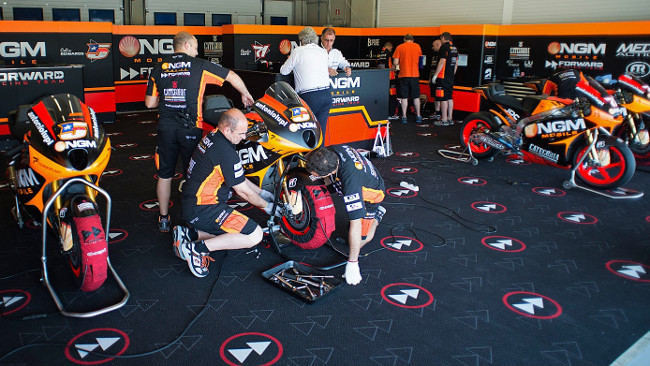 Forward Racing dal 2014 con una Yamaha Production
