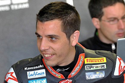 David Salom ha provato la Kawasaki Evo ad Aragon