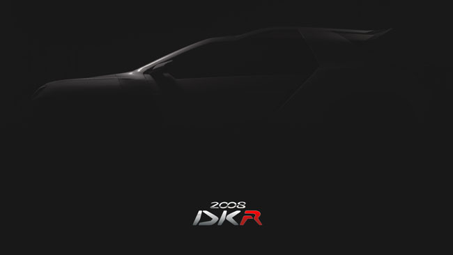 Per ora c'è solo la sagoma della Peugeot 2008 DKR