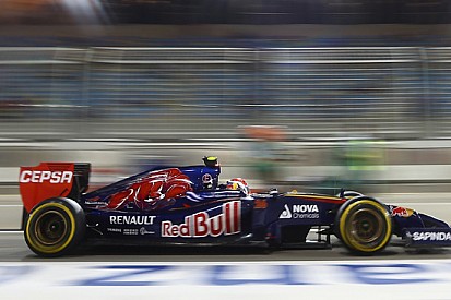 Kvyat si sente a suo agio sotto i riflettori