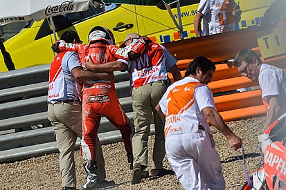 Infortunio ad un'anca per Nico Terol