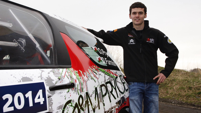 Osian Pryce al Rally di Ypres