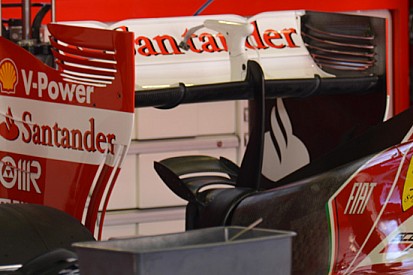 Ferrari: c'è il mono pilone dell'ala posteriore