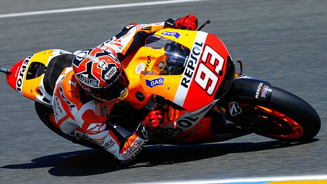 Marquez non si fida del passo di Lorenzo e Rossi