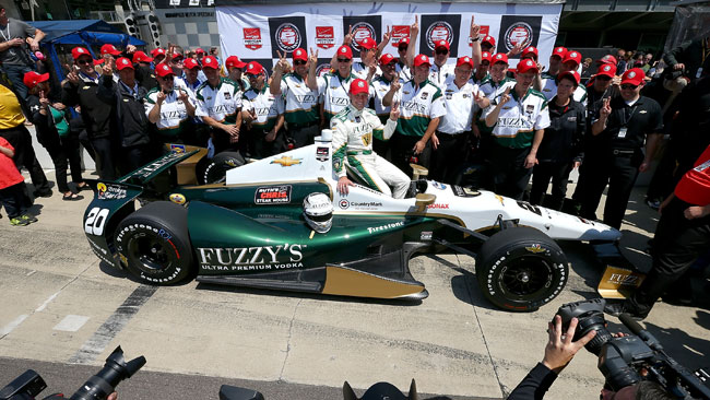 Ed Carpenter di nuovo in pole alla Indianapolis 500