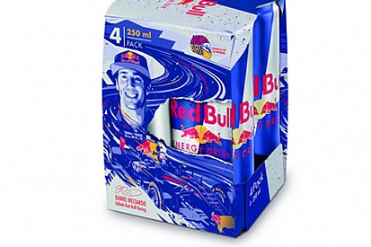 La Red Bull dedica la nuova confezione a Ricciardo