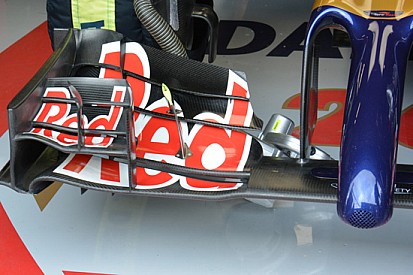 La Toro Rosso promuove l'ala anteriore nuova