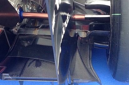 La Williams con il braccio di convergenza... alare