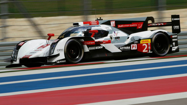 Austin, Libere 1-2: Audi sull'asciutto, Toyota sull'umido