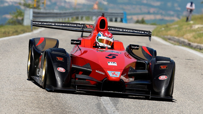 FIA Master Hill-Climb: la Wolf GB08F1 sfiora la vittoria