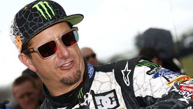 Ken Block al Rally di Spagna con la Pirelli