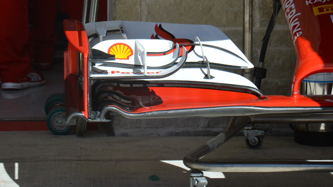 Ferrari: solo nelle libere gli upper flap allungati