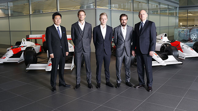 Ufficiale: Alonso e Button piloti McLaren-Honda 2015