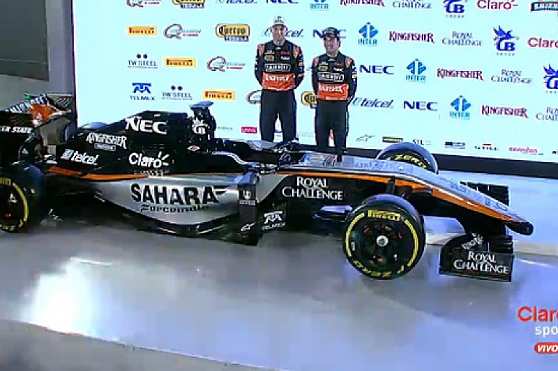 La Force India ha svelato i suoi colori per il 2015