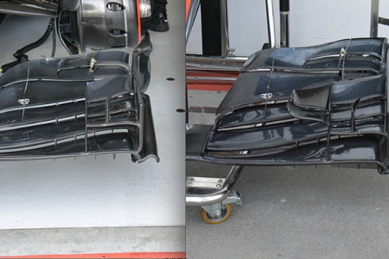McLaren: due ali diverse per Button e Magnussen