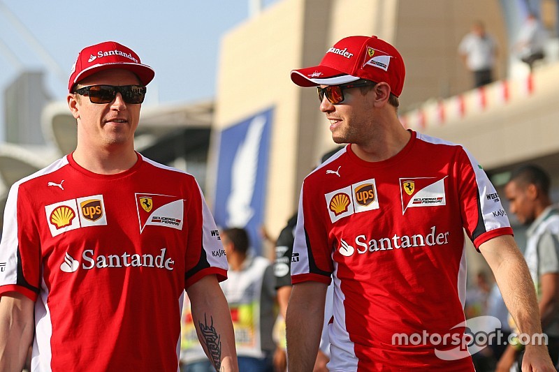Quiero que Raikkonen se quede en Ferrari, dice Vettel