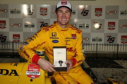 Ryan Hunter-Reay, triunfador en Iowa