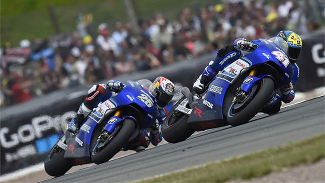 Gara difficile per il team Suzuki al Sachsenring